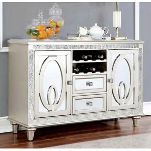 322 - 75 Benjara : Tủ Buffet , Tủ Rượu - 137cm